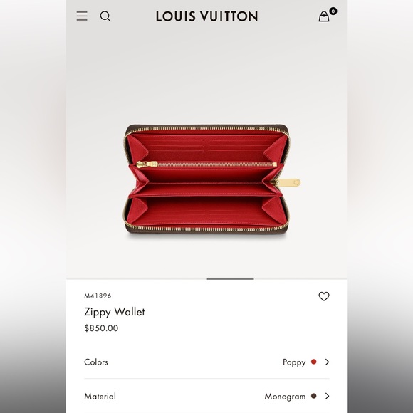 Louis Vuitton Zippy Wallet in Monogram - Picture 14 of 14